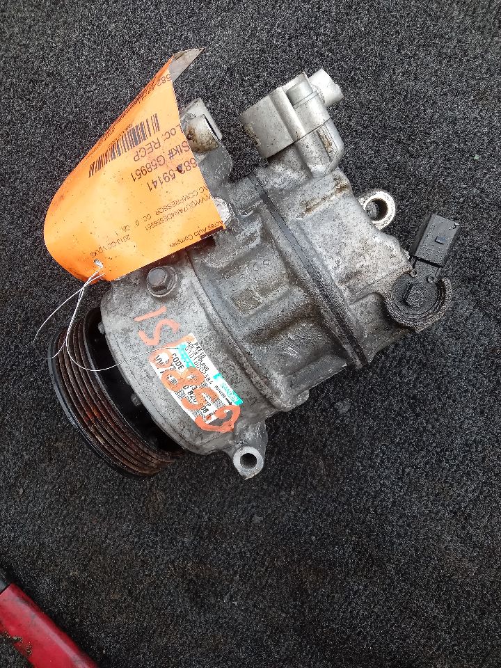 2013 VOLKSWAGEN CC 6cyl Gasoline 3.6 AC COMPRESSOR - 201637