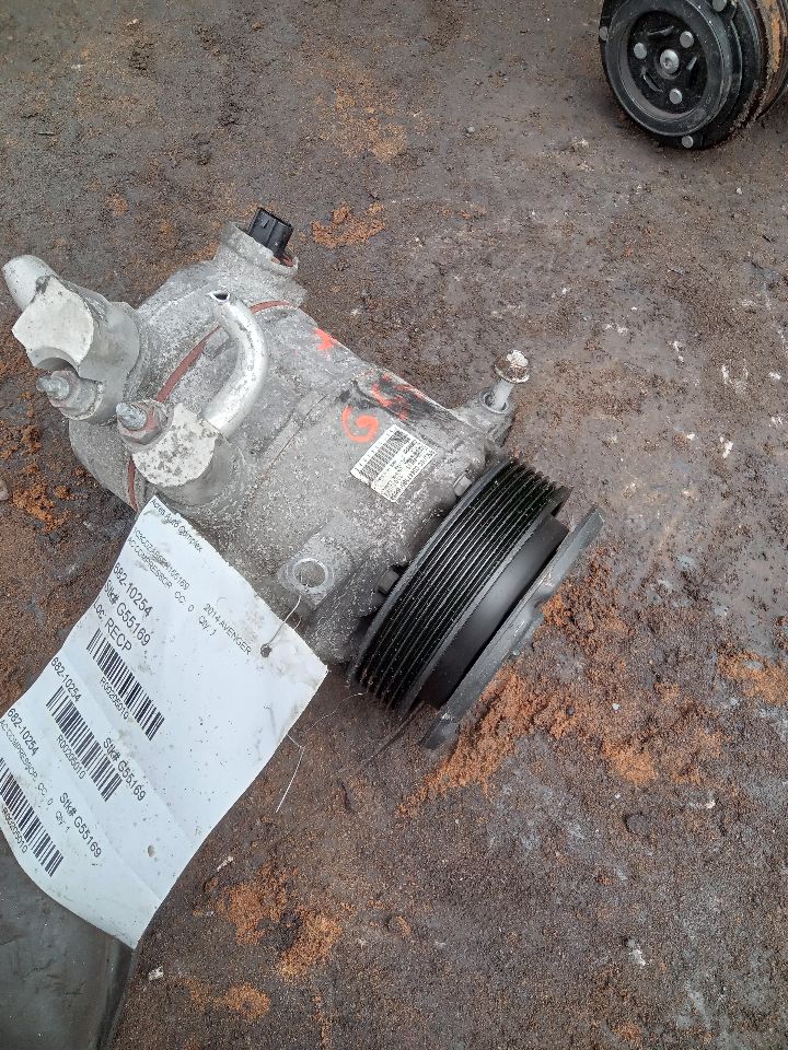 2014 DODGE AVENGER 4cyl Gasoline 2.4 AC COMPRESSOR - 205010