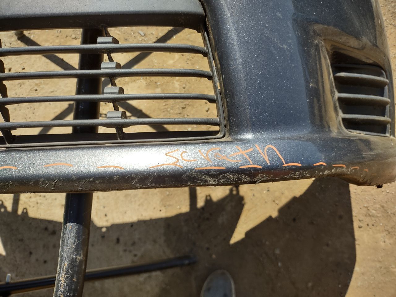 2012 SCION TC 4cyl Gasoline 2.5 BUMPER ASSY, FRONT - 205440 — photo 3