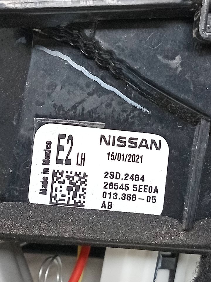 2021 NISSAN VERSA Left TAIL LAMP - 20553 — photo 7