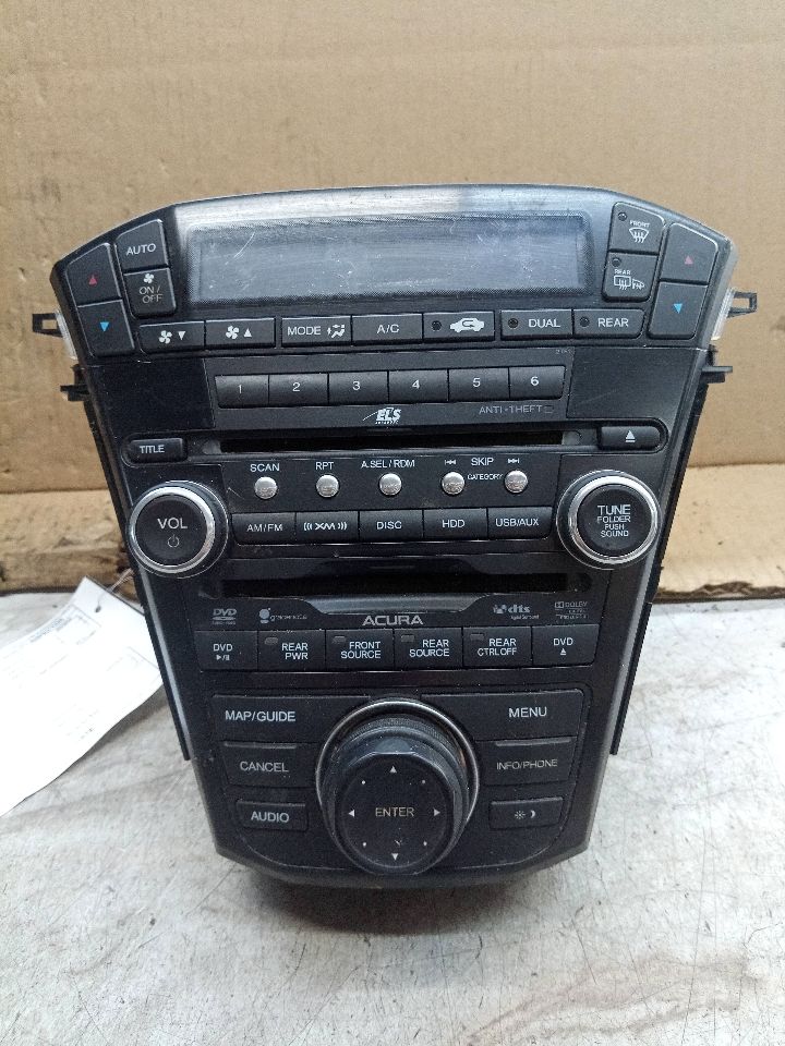 2013 ACURA MDX 3.7L 6cyl Gasoline VVT Radio Audio - 206853