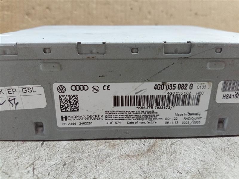 2013 AUDI A7 Radio Audio - 207074 — photo 6