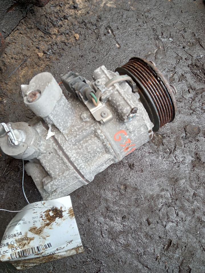 2017 VOLKSWAGEN JETTA 1.4L 4cyl Turbo Gasoline AC COMPRESSOR - 207297