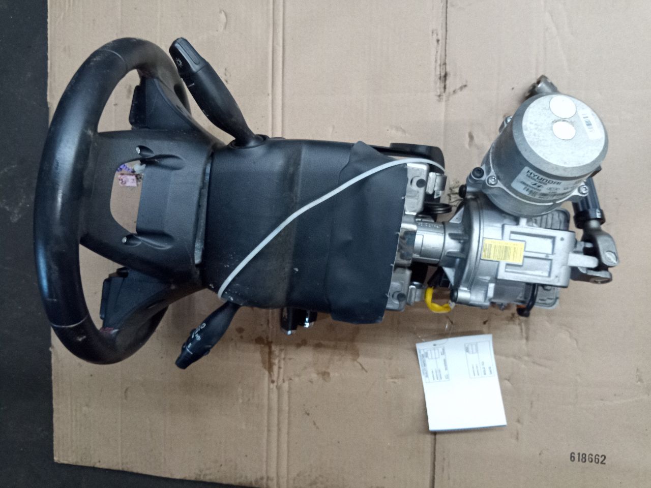 2019 HYUNDAI KONA 1.6L 4cyl Turbo Gasoline STEERING COLUMN - 209028