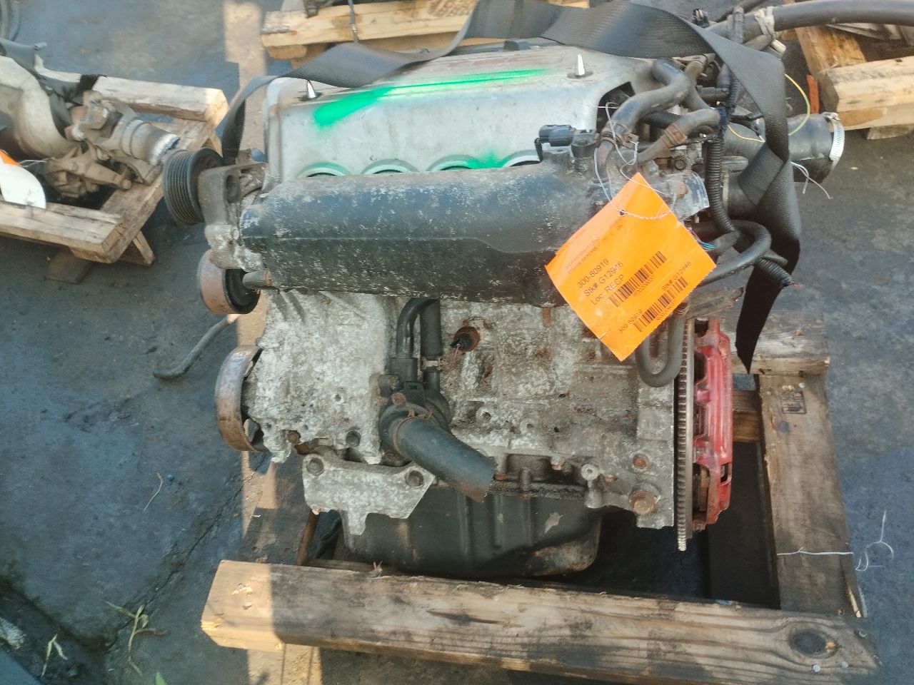 2008 HONDA CIVIC 4cyl Gasoline 2.0 VTEC ENGINE ASSEMBLY - 209037