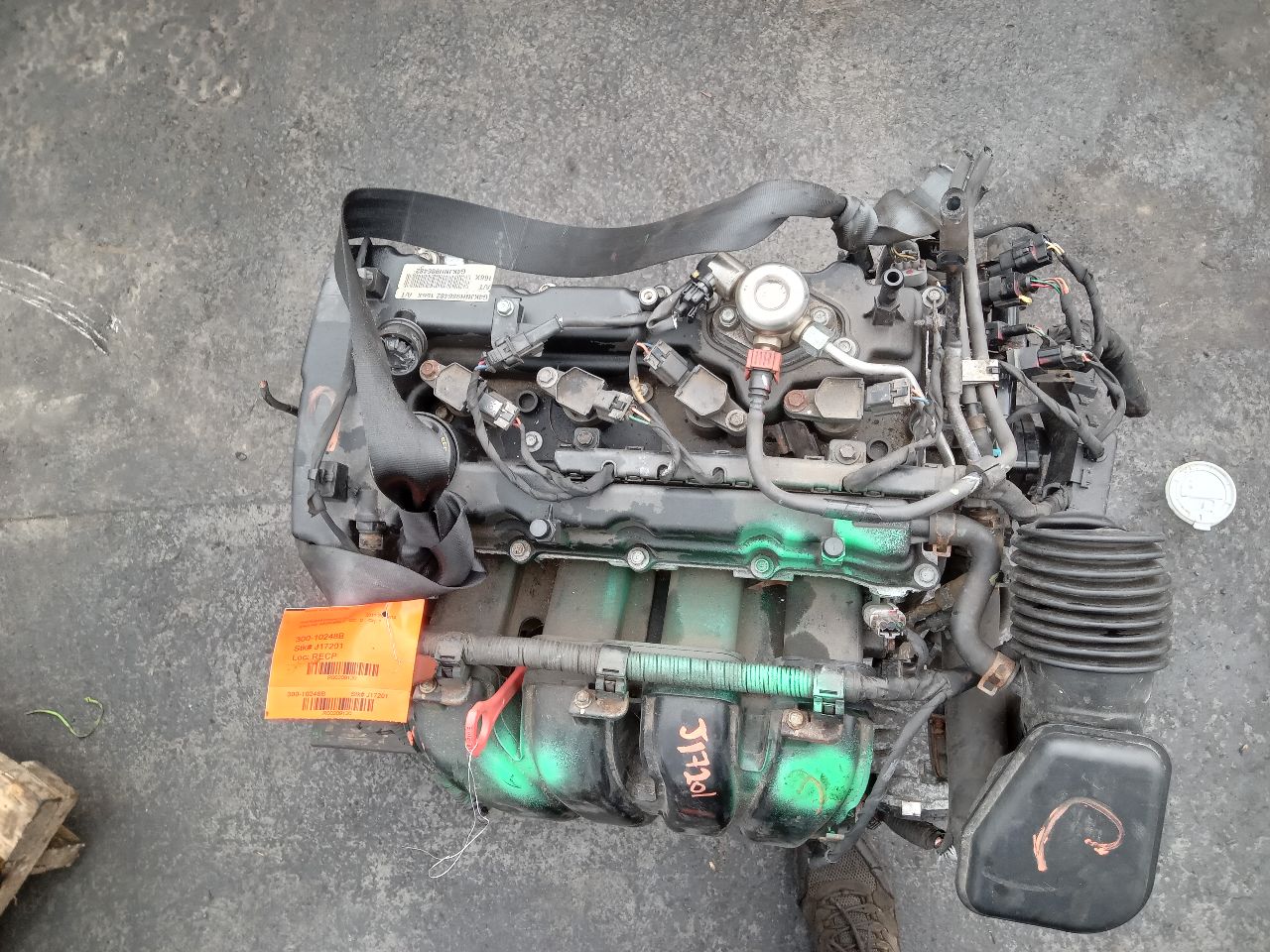 2011 HYUNDAI SONATA 4cyl Gasoline 2.4 PZEV ENGINE ASSEMBLY - 209120