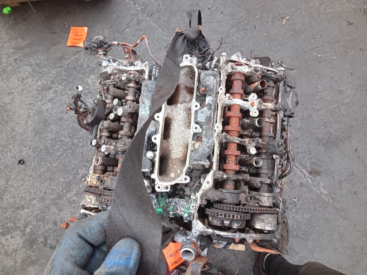 2022 TOYOTA TUNDRA 3.5L 6cyl Turbo Gasoline ENGINE ASSEMBLY - 209330