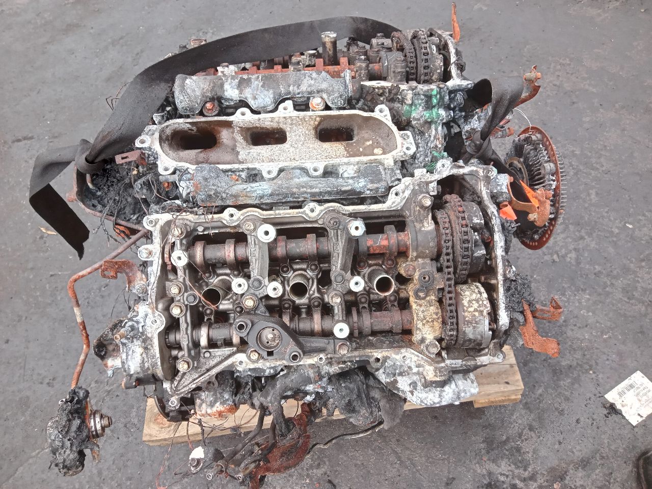 2022 TOYOTA TUNDRA 3.5L 6cyl Turbo Gasoline ENGINE ASSEMBLY - 209330 — photo 4