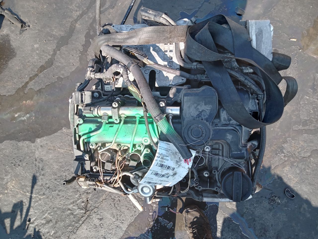2014 BMW 528i 4cyl Gasoline Turbo 2.0 ENGINE ASSEMBLY - 209483