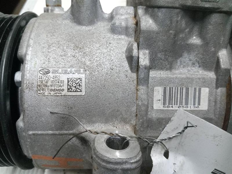 2019 SUBARU LEGACY AC COMPRESSOR - 20980 — photo 6