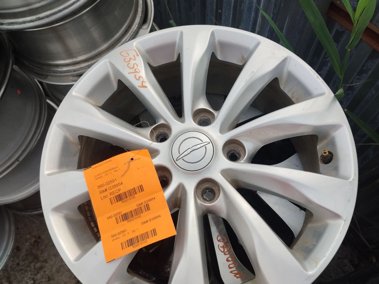 2019 CHRYSLER PACIFICA 3.6L 6cyl VVT WHEEL - 210102