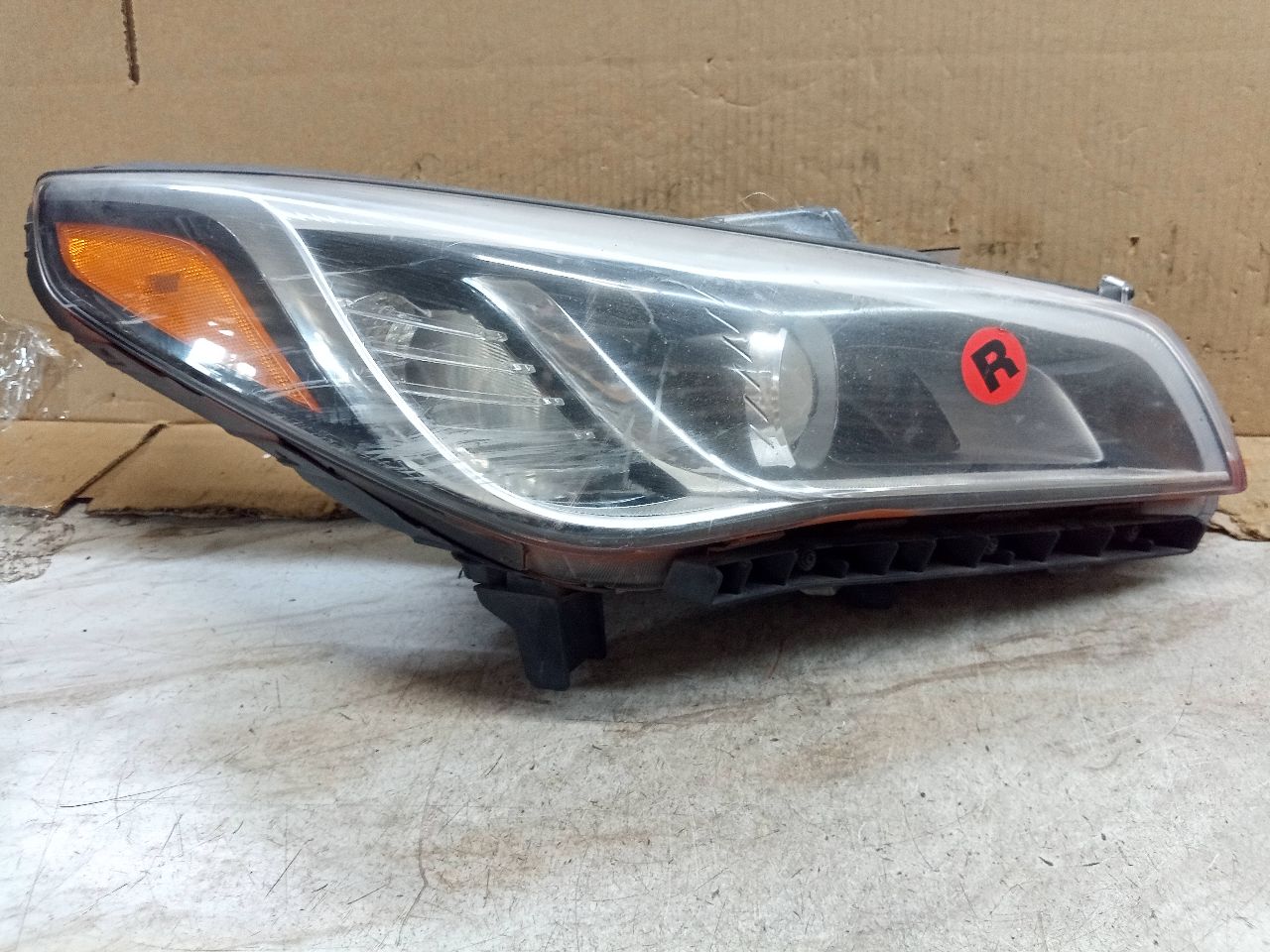 2015 HYUNDAI SONATA 4cyl Gasoline Turbo 2.0 Right HEADLAMP ASSEMBLY - 210343