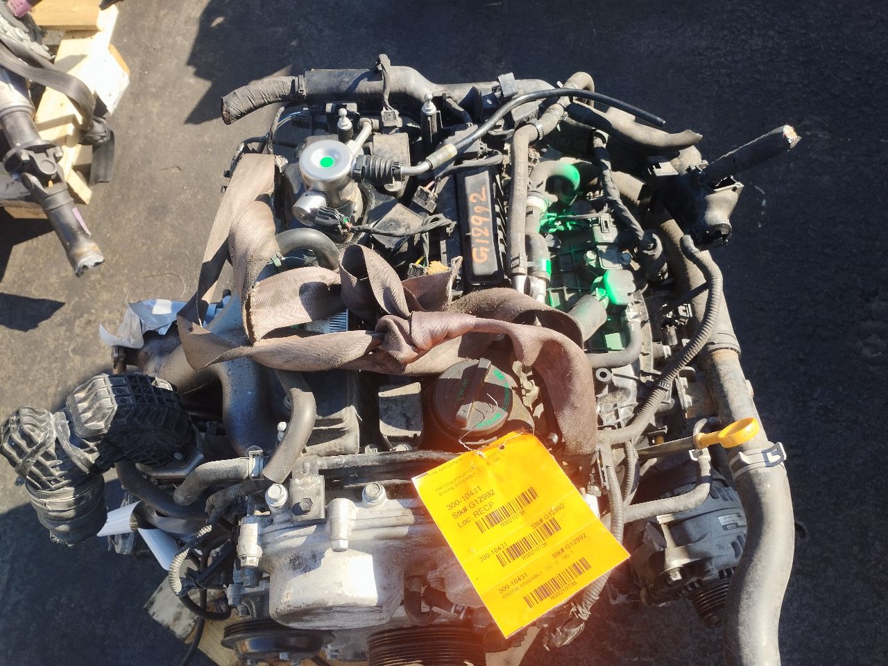 2019 GENESIS G70 2.0L 4cyl Turbo Gasoline ENGINE ASSEMBLY - 210738