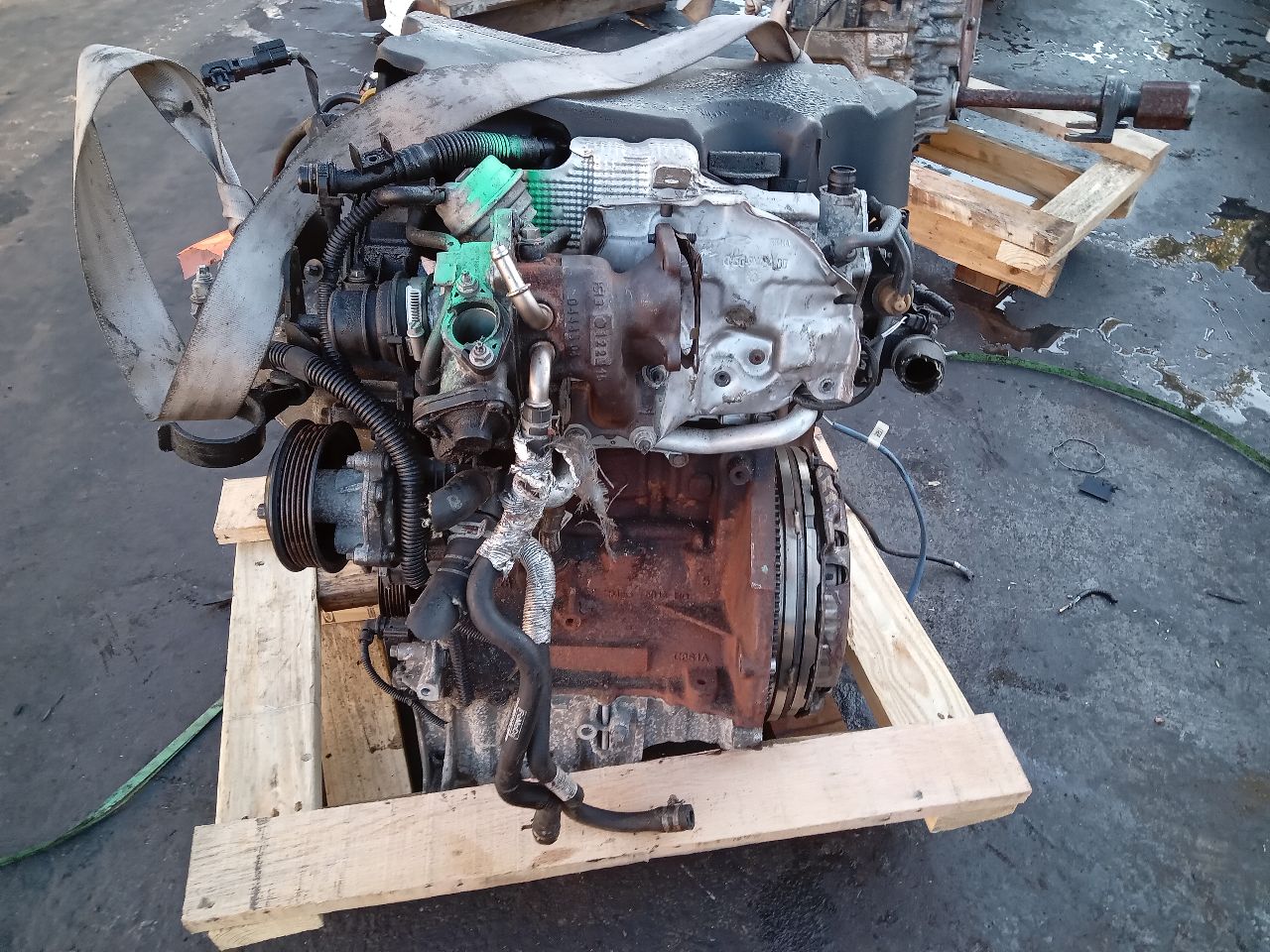 2016 FORD FOCUS 3cyl Gasoline Turbo 1.0 ENGINE ASSEMBLY - 211069 — photo 6
