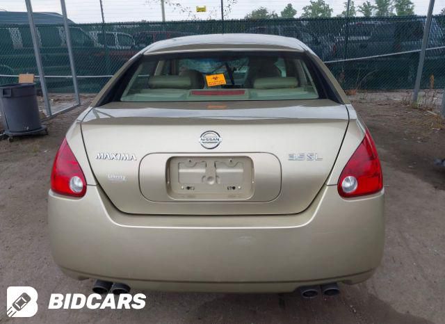 2004 NISSAN MAXIMA 6cyl Gasoline 3.5 Chassis Cont Mod - 211659 — photo 3