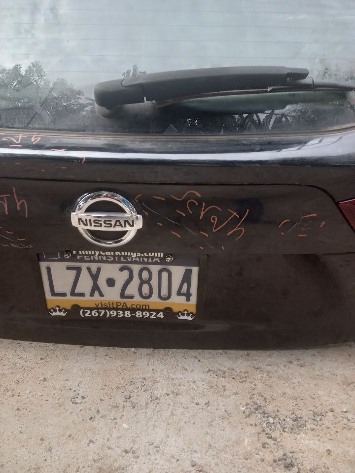 2018 NISSAN ROGUE SPORT 2.0L 4cyl Gasoline VVT Decklid  Tailgate - 211908 — photo 2