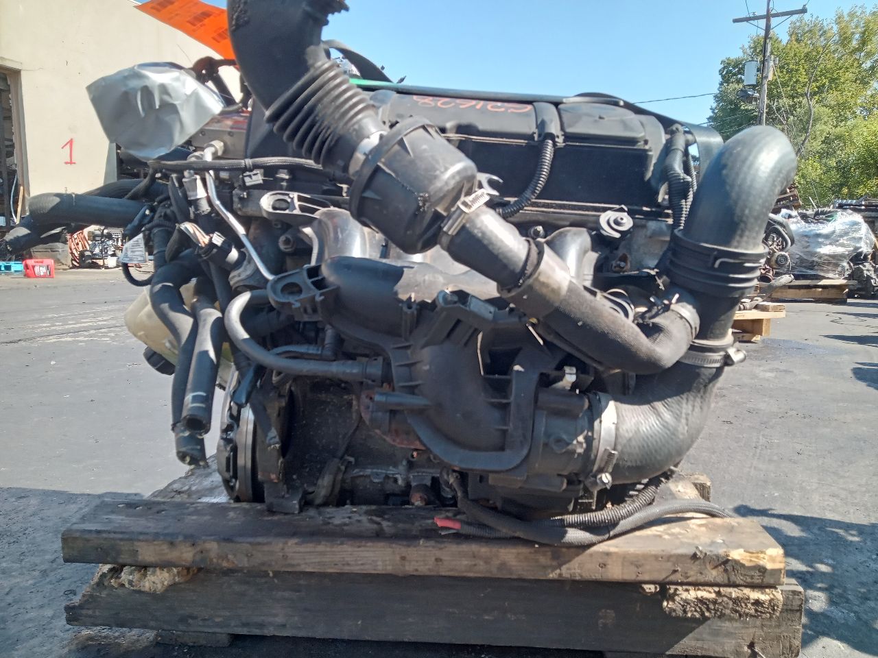 2011 MINI COOPER COOPER 4cyl Gasoline Turbo 1.6 ENGINE ASSEMBLY - 212224 — photo 2