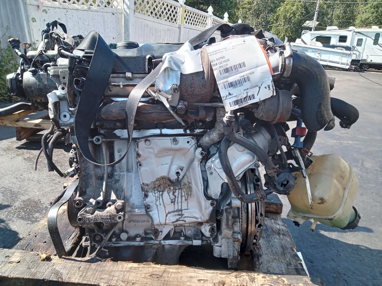 2011 MINI COOPER COOPER 4cyl Gasoline Turbo 1.6 ENGINE ASSEMBLY - 212224 — photo 4
