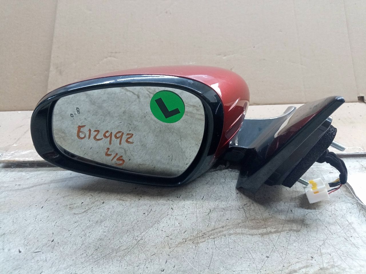 2019 GENESIS G70 2.0L 4cyl Turbo Gasoline Left SIDE VIEW MIRROR - 212730