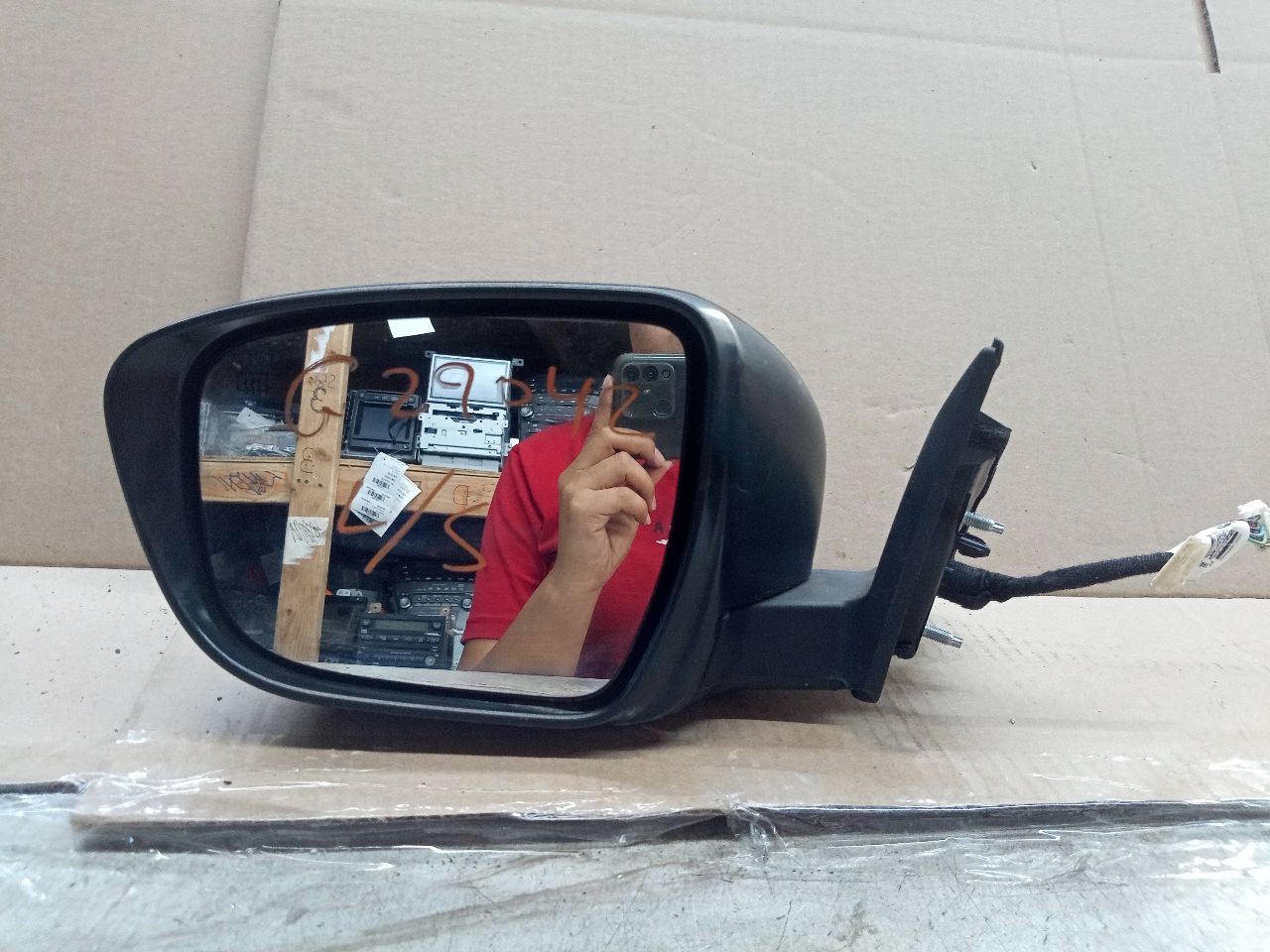 2015 NISSAN ROGUE 4cyl Gasoline 2.5 DOHC Left SIDE VIEW MIRROR - 212926