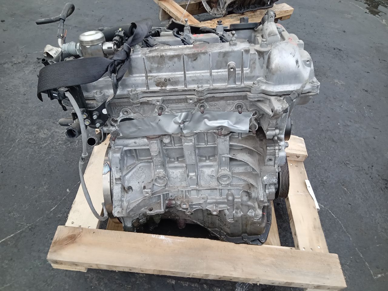 2016 HYUNDAI VELOSTER 4cyl Gasoline 1.6 DOHC ENGINE ASSEMBLY - 213251 — photo 2