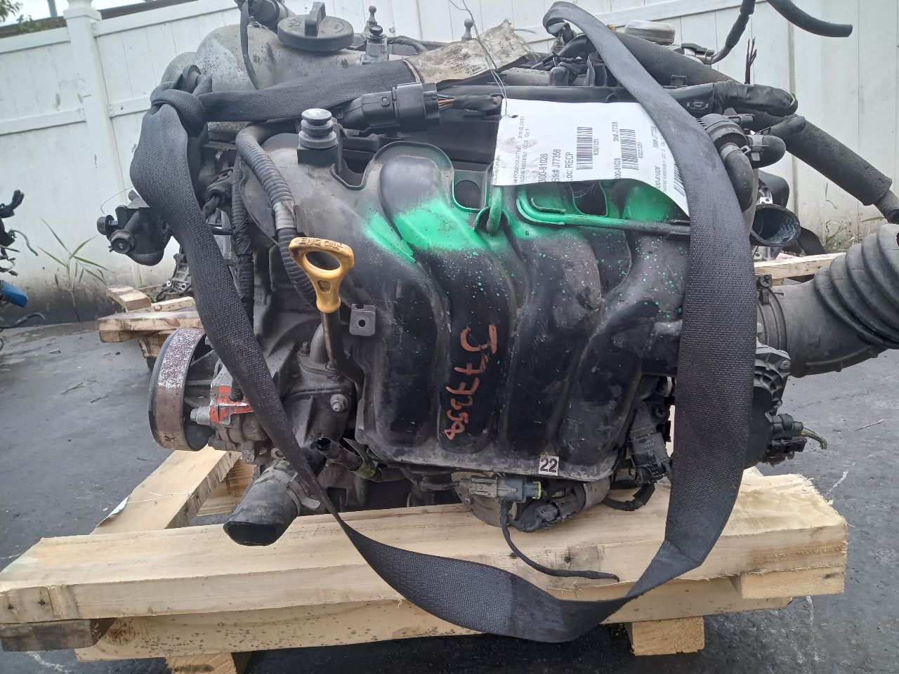 2016 HYUNDAI VELOSTER 4cyl Gasoline 1.6 DOHC ENGINE ASSEMBLY - 213251 — photo 6