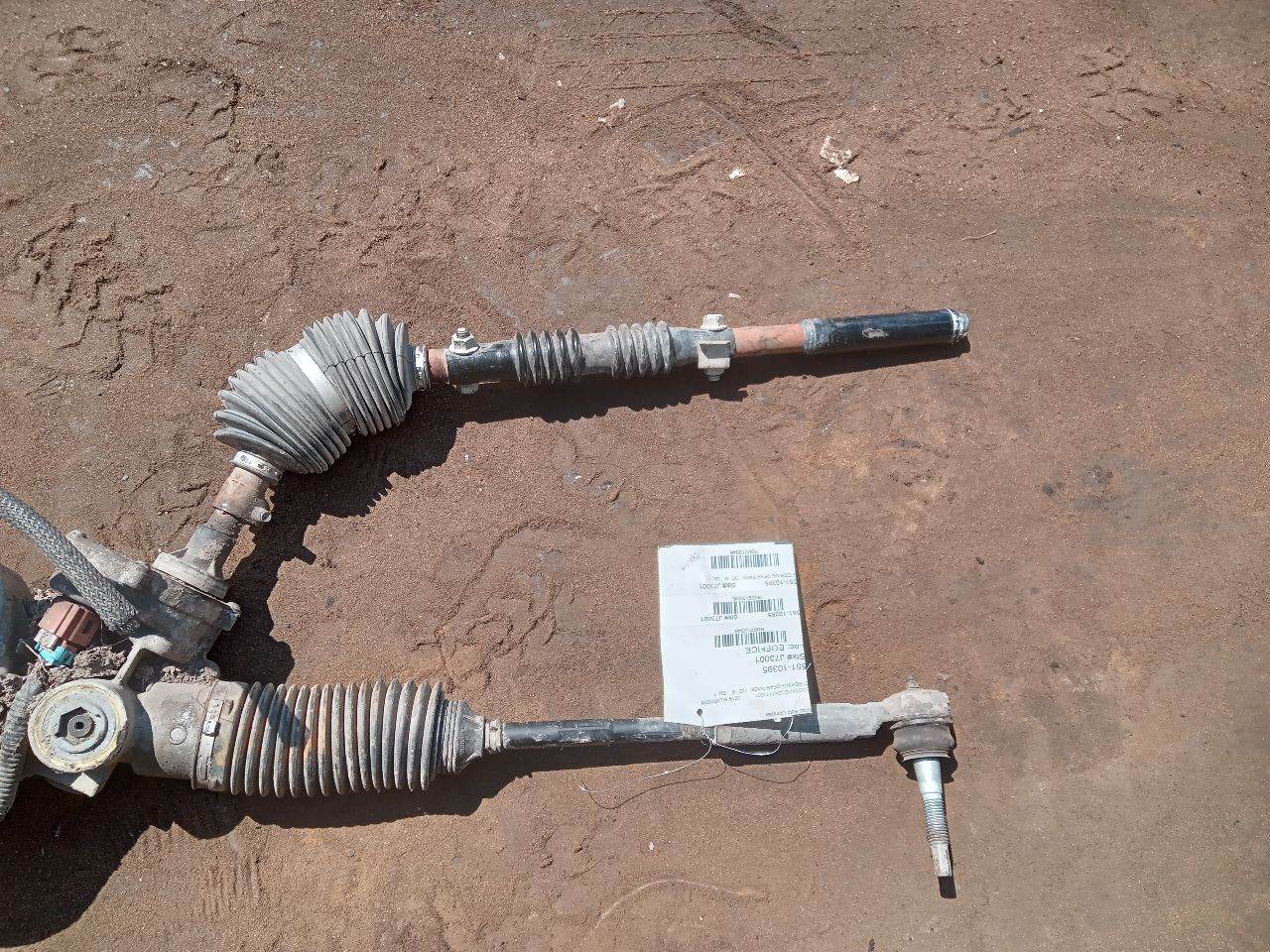 2019 CHEVROLET SILVERADO 1500 PICKUP 5.3L 8cyl Gasoline VVT STEERING GEAR RACK - 213346