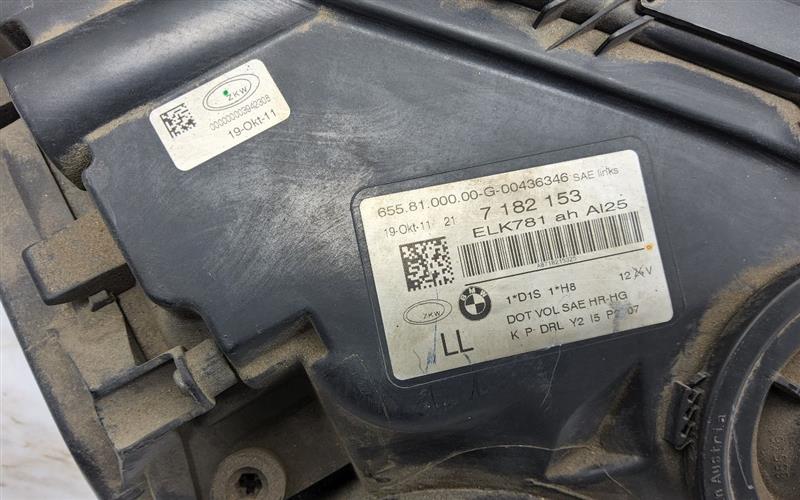 2011 BMW 760i Left HEADLAMP ASSEMBLY - 2135 — photo 3
