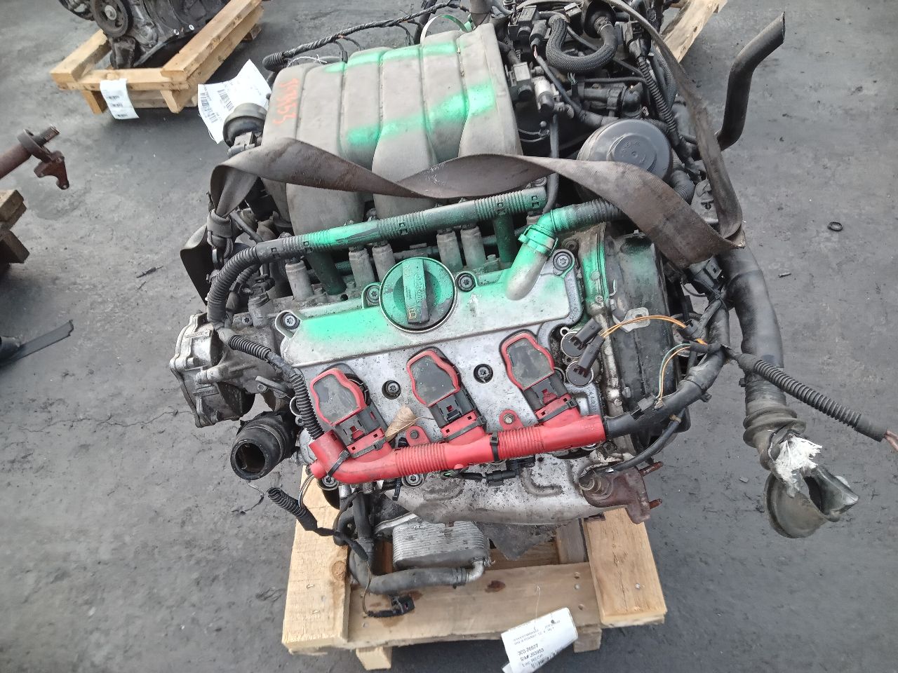 2010 AUDI Q5 6cyl Gasoline 3.2 ENGINE ASSEMBLY - 214186 — photo 6
