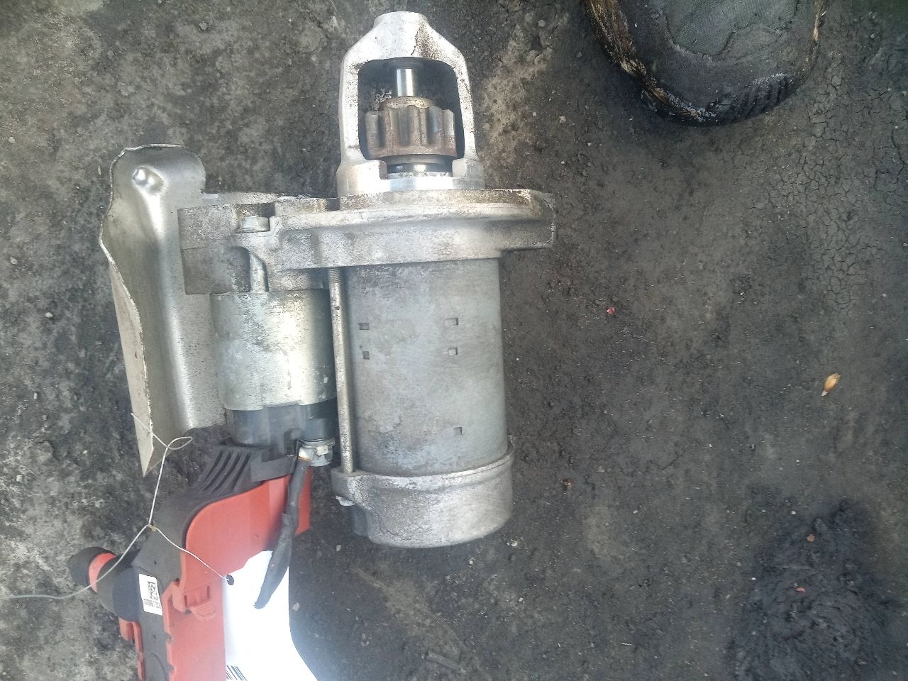 2017 JAGUAR F-PACE 6cyl Supercharged 3.0 STARTER MOTOR - 214653