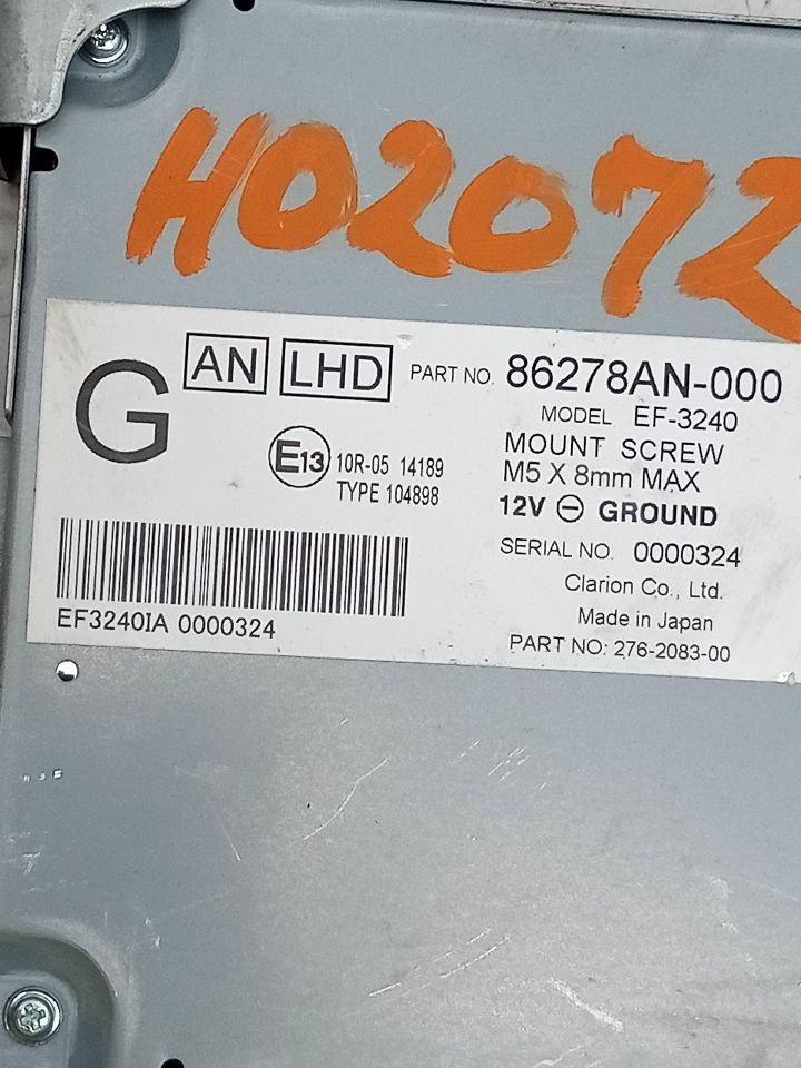 2020 SUBARU LEGACY 2.4L 4cyl Turbo Gasoline Chassis Cont Mod - 21525 — photo 4