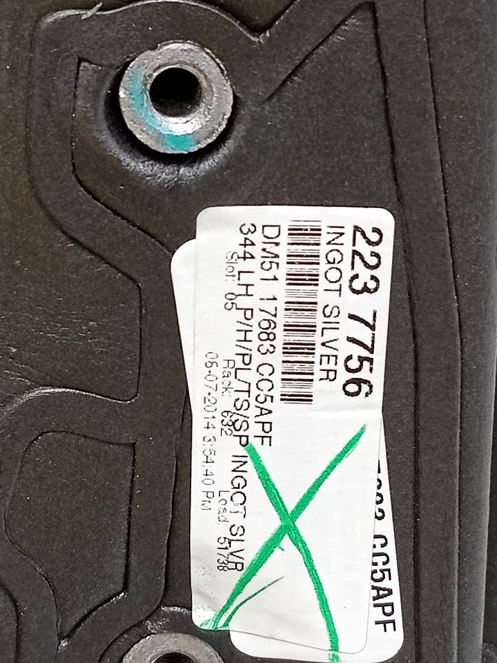 2014 FORD C-MAX Left SIDE VIEW MIRROR - 21538 — photo 4