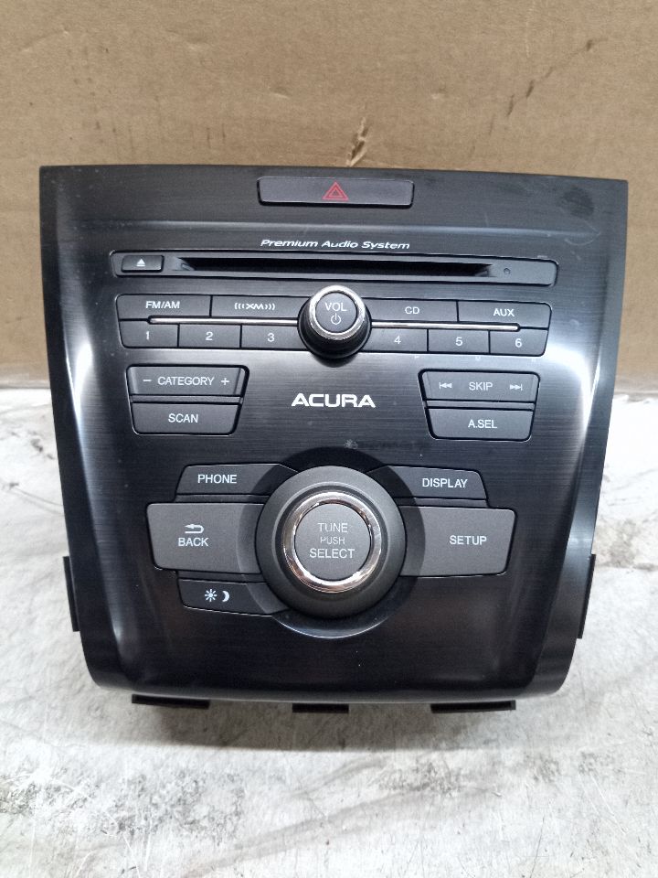 2013 ACURA ILX 2.0L 4cyl Gasoline VVT Radio Audio - 215498