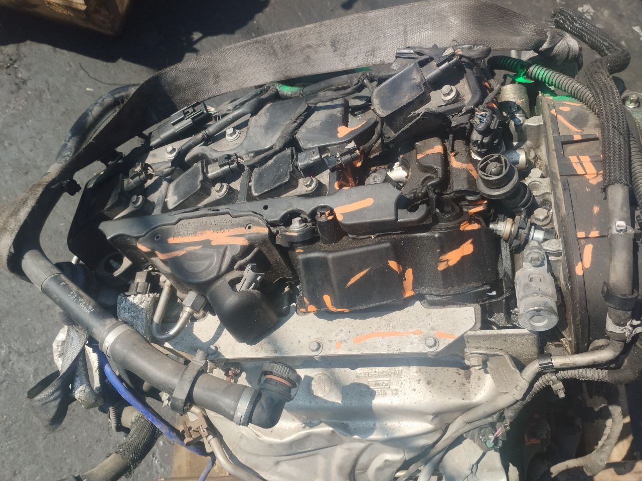 2013 FORD ESCAPE 4cyl 1.6 EcoBoost ENGINE ASSEMBLY - 216288 — photo 4
