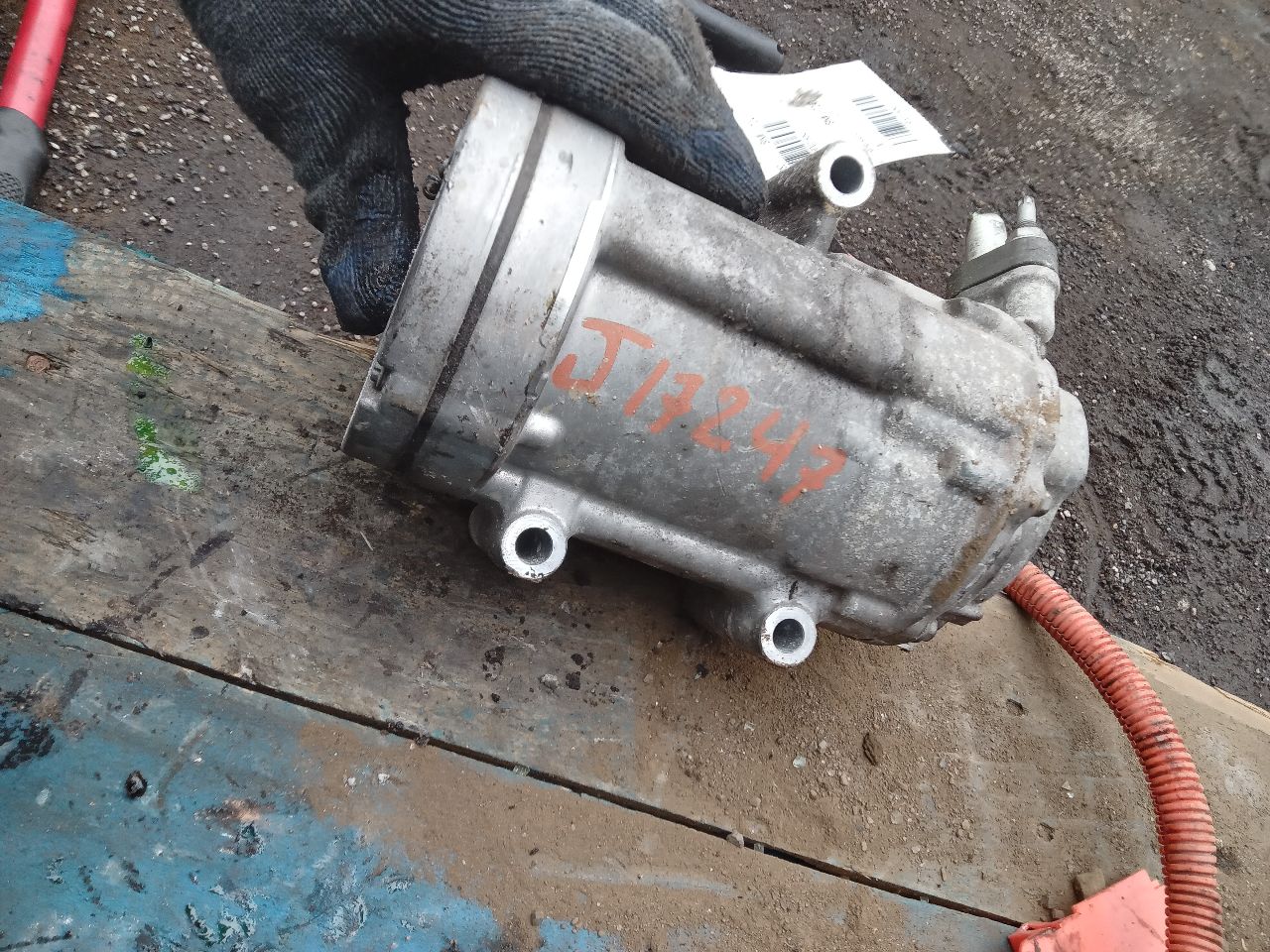 2015 FORD C-MAX 4cyl Electric 2.0 AC COMPRESSOR - 216293 — photo 4