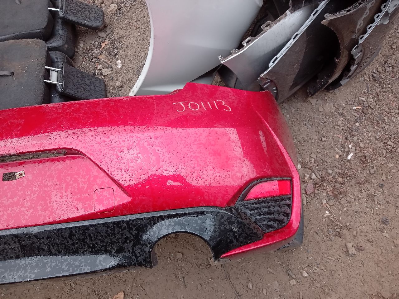 2017 INFINITI Q60 3.0L 6cyl Turbo Gasoline BUMPER ASSY, REAR - 216594 — photo 2