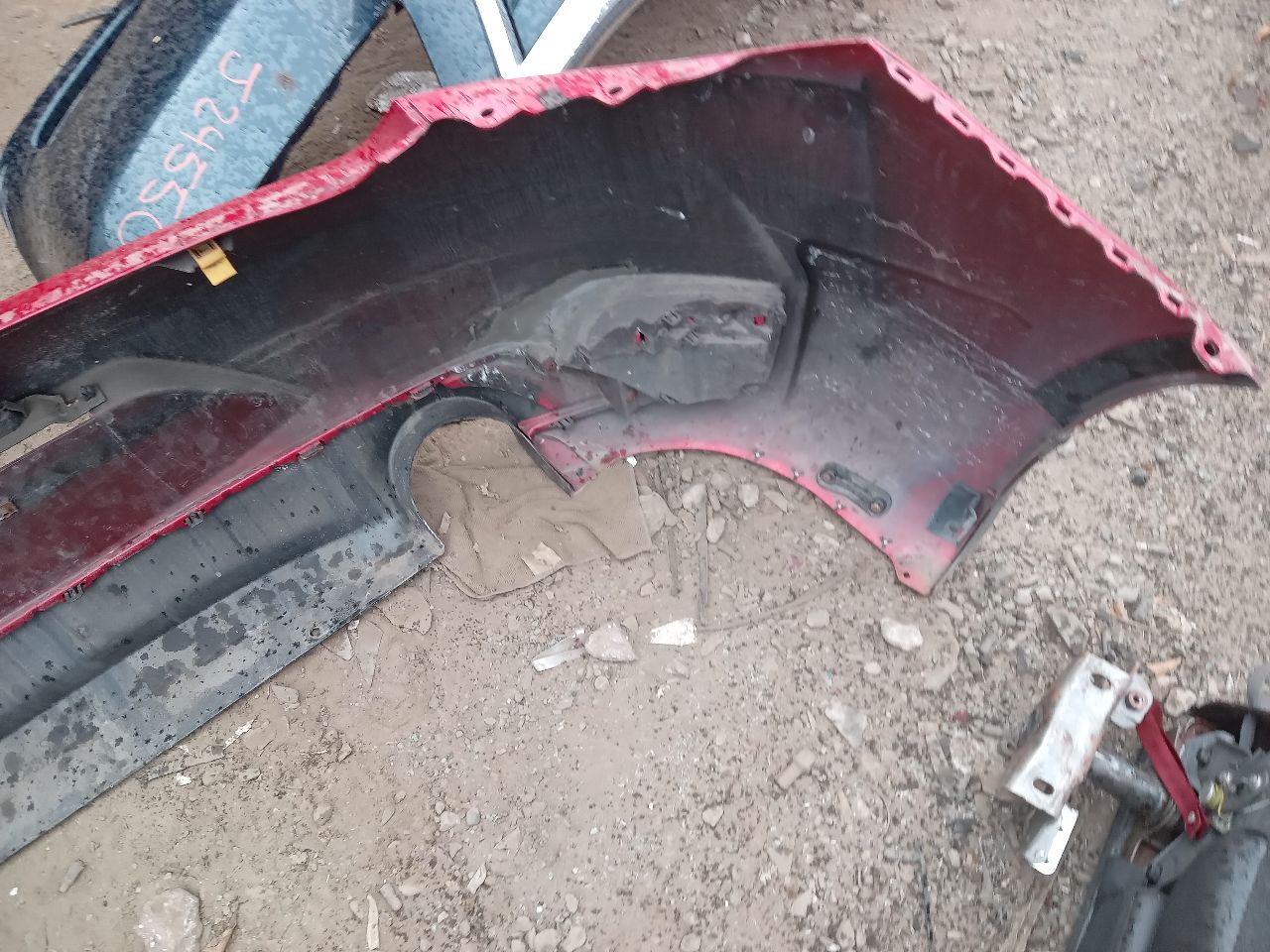 2017 INFINITI Q60 3.0L 6cyl Turbo Gasoline BUMPER ASSY, REAR - 216594 — photo 7