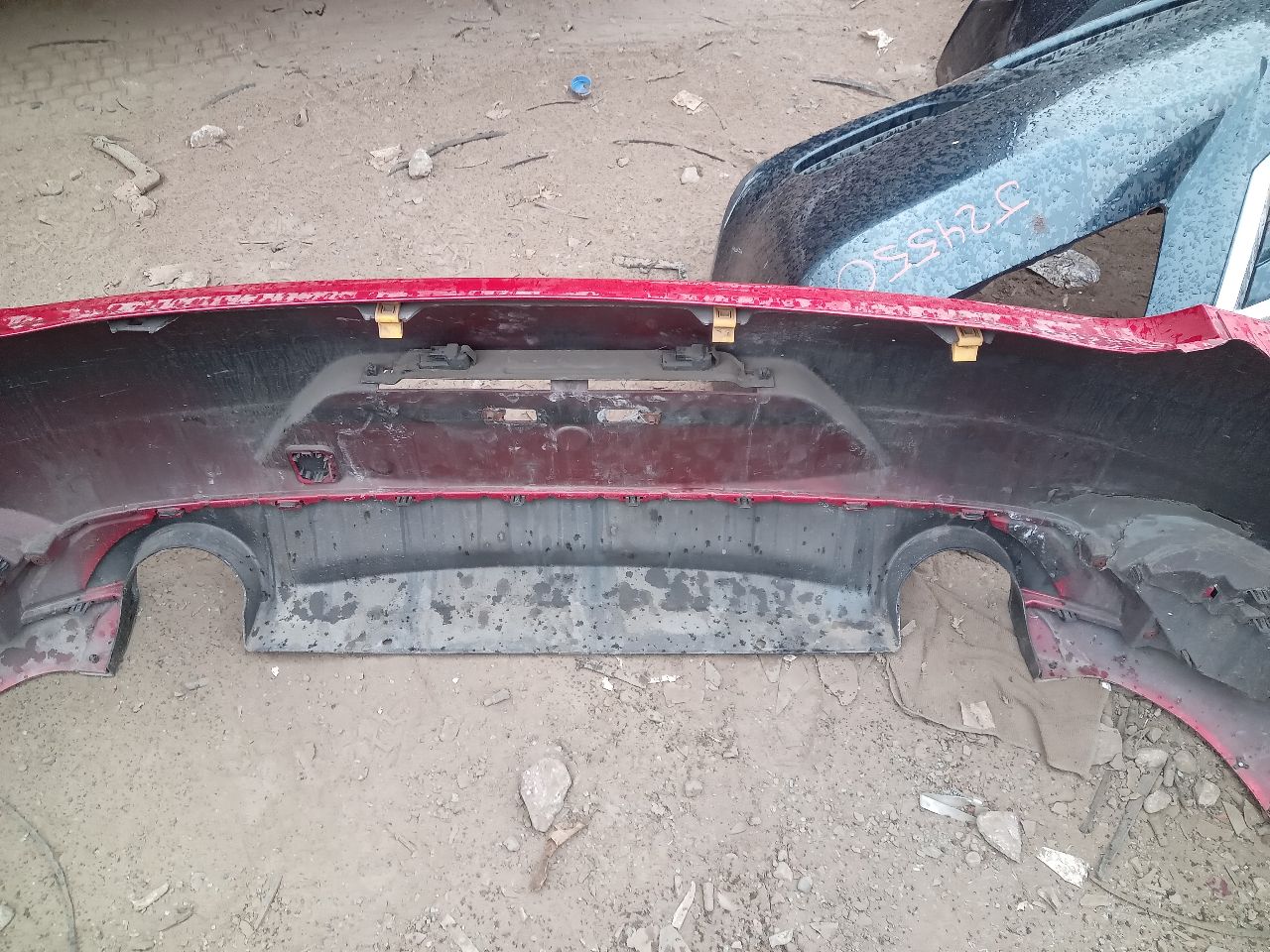 2017 INFINITI Q60 3.0L 6cyl Turbo Gasoline BUMPER ASSY, REAR - 216594 — photo 8
