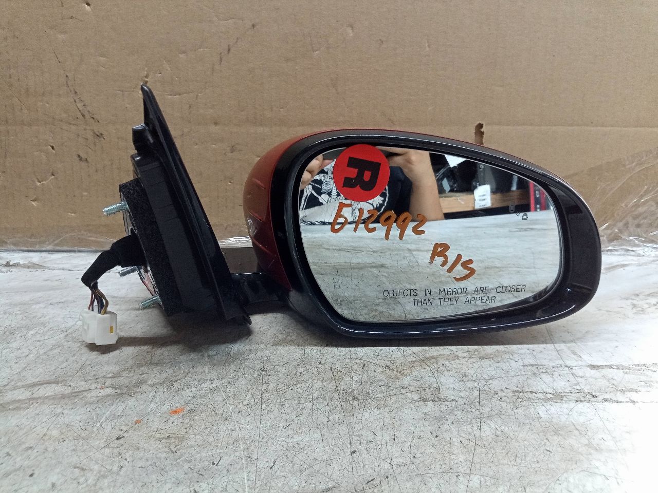 2019 GENESIS G70 2.0L 4cyl Turbo Gasoline Right SIDE VIEW MIRROR - 217014