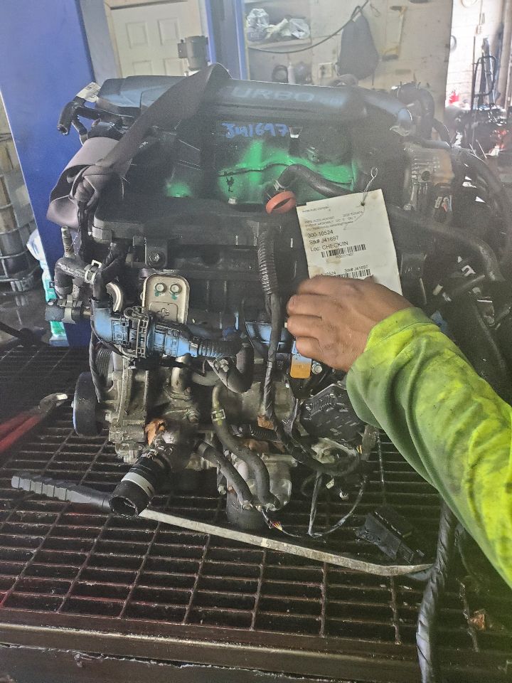 2020 HYUNDAI SONATA 1.6L 4cyl Turbo Gasoline ENGINE ASSEMBLY - 217407