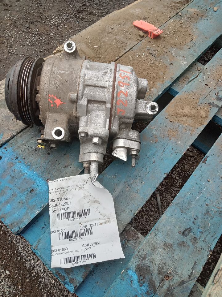 2016 LINCOLN MKZ 4cyl Gasoline Turbo 2.0 AC COMPRESSOR - 217430