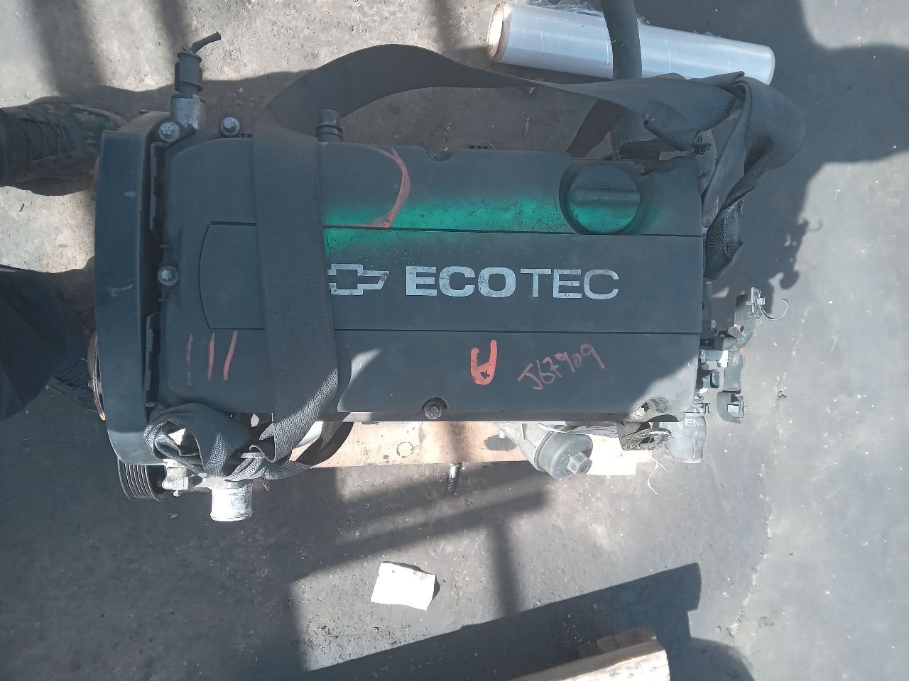 2012 CHEVROLET SONIC 4cyl Gasoline 1.8 ENGINE ASSEMBLY - 217590