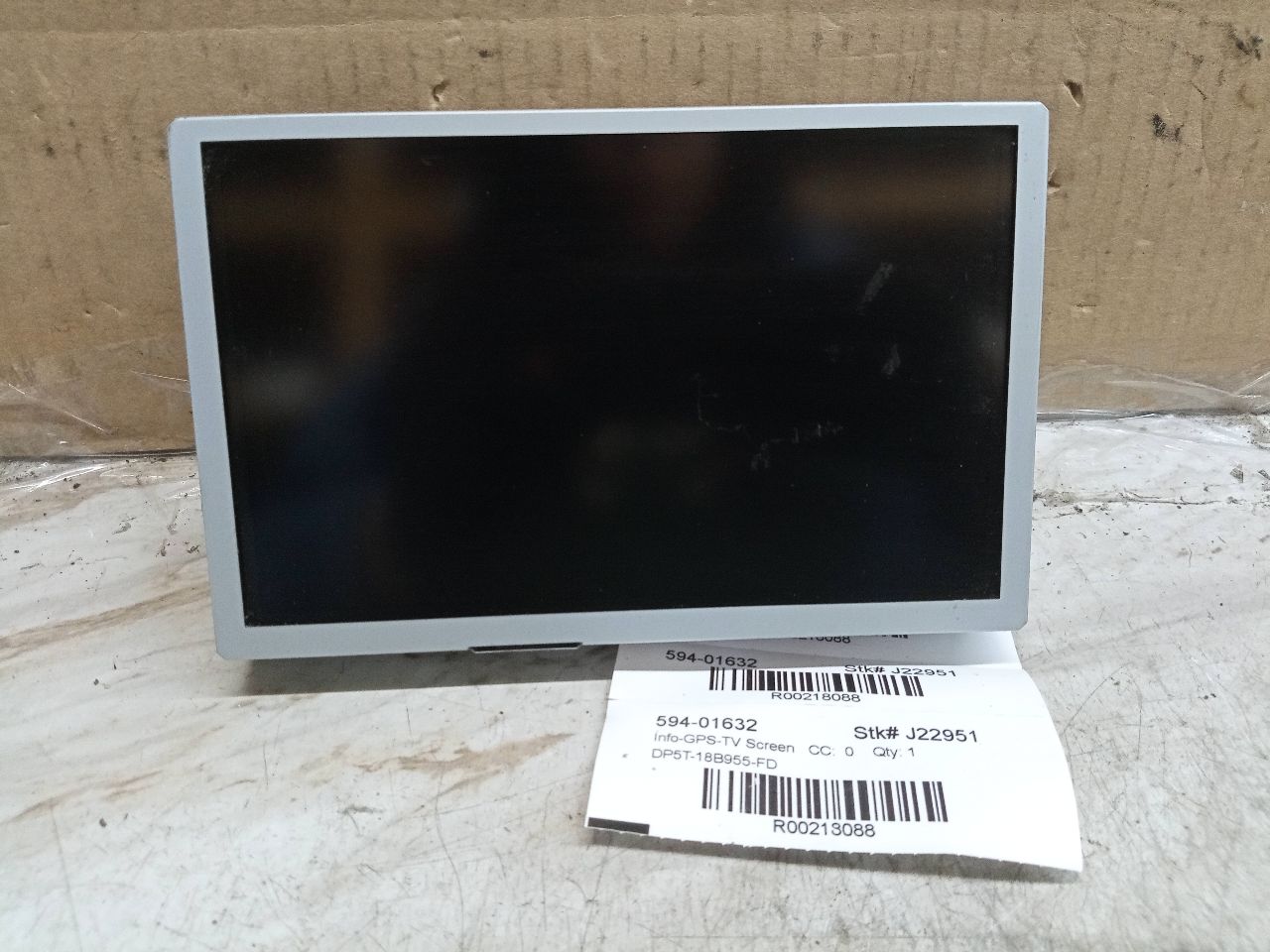 2016 LINCOLN MKZ 4cyl Gasoline Turbo 2.0 Info-GPS-TV Screen - 218088