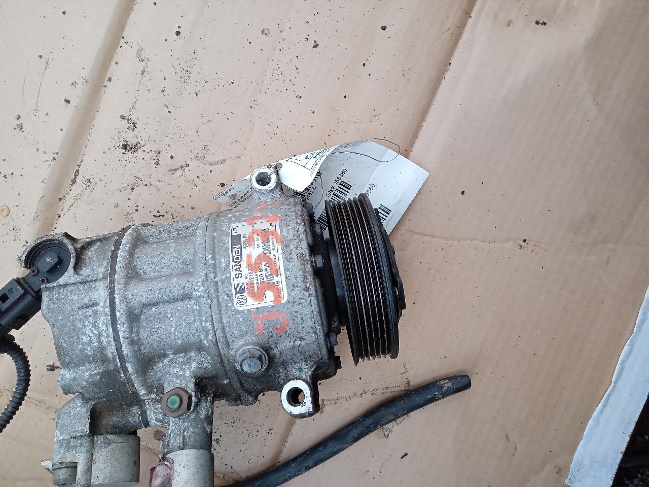 2014 VOLKSWAGEN JETTA 4cyl Gasoline 2.0 AC COMPRESSOR - 218120 — photo 3