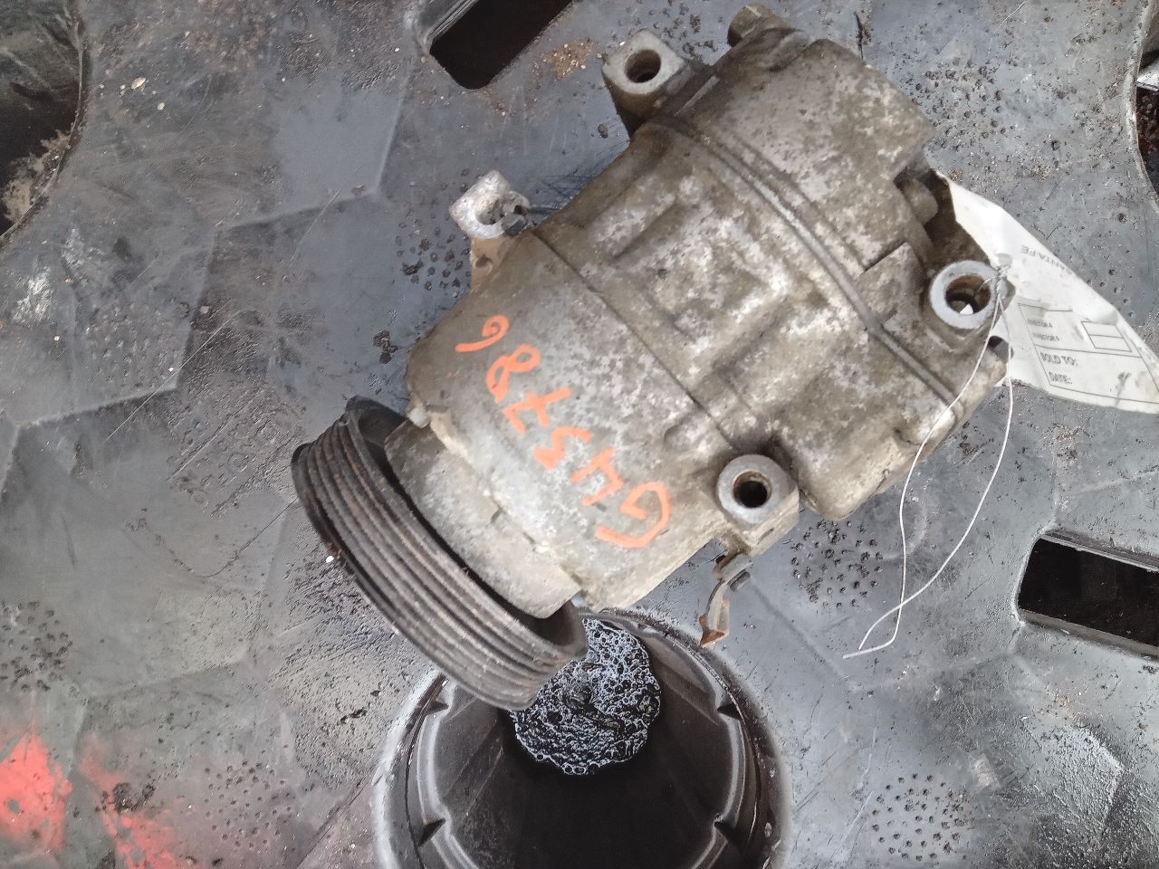 2013 HYUNDAI SANTA FE 4cyl Gasoline Turbo 2.0 AC COMPRESSOR - 219814