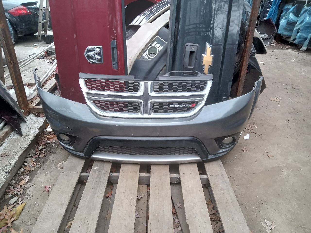 2012 DODGE JOURNEY BUMPER ASSY, FRONT - 220806