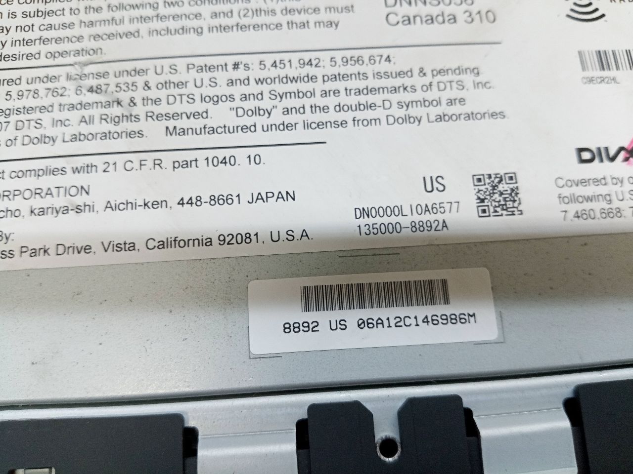 2013 GMC YUKON Radio Audio - 220917 — photo 5
