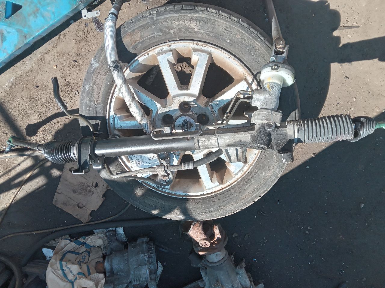 2015 KIA SEDONA 6cyl Gasoline 3.3 STEERING GEAR RACK - 221016