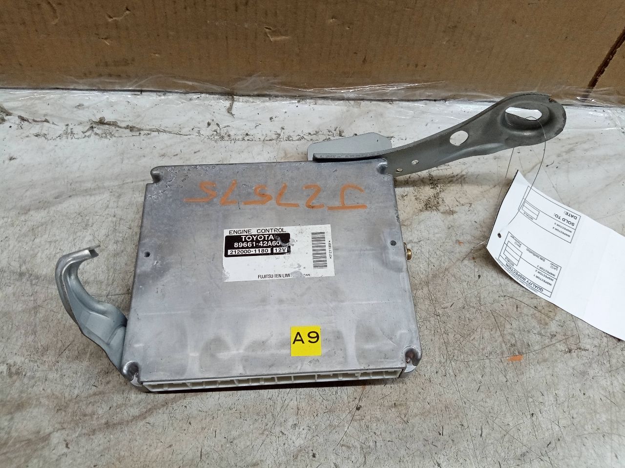 2004 TOYOTA RAV4 4cyl Gasoline 2.4 Eng/Motor Cont Mod - 221300