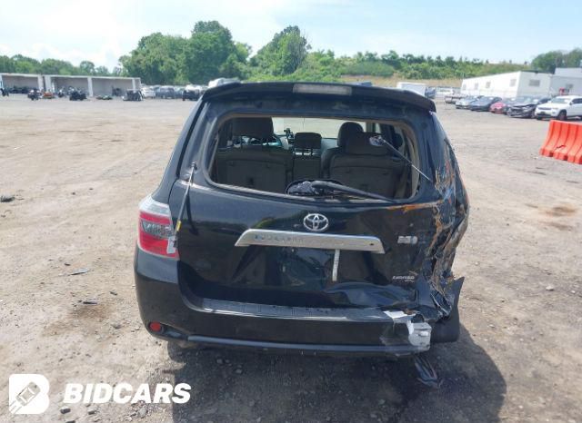 2010 TOYOTA HIGHLANDER 6cyl electric 3.3 BATTERY - 221829